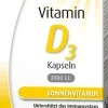 HÜBNER Vitamine Und Mineralien^Hübner - Vitamin D3 Kapseln 30 Stück