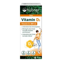 HÜBNER Vitamine Und Mineralien^Hübner - Vitamin D3 Tropfen 800 I.E., 10ml