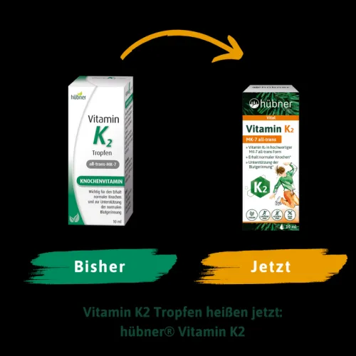 HÜBNER Vitamine Und Mineralien^Hübner - Vitamin K2 Tropfen, 10ml