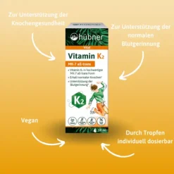 HÜBNER Vitamine Und Mineralien^Hübner - Vitamin K2 Tropfen, 10ml