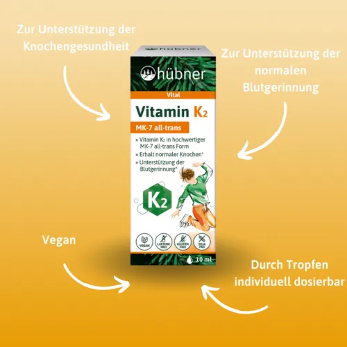HÜBNER Vitamine Und Mineralien^Hübner - Vitamin K2 Tropfen, 10ml