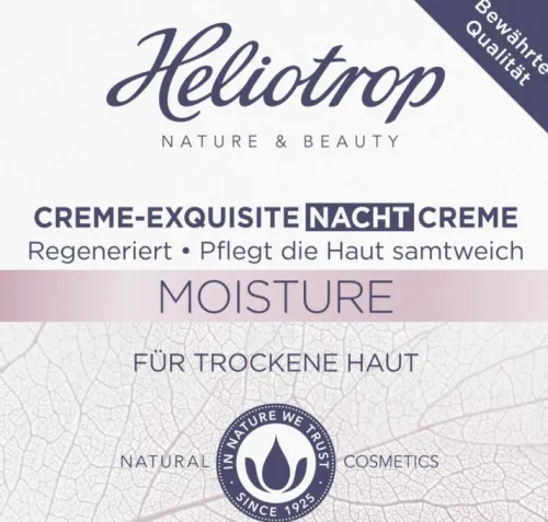 HELIOTROP Naturkosmetik|Nachtcremes^- Moisture Creme-Exquisite Nachtcreme 50ml