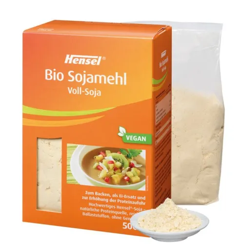 SCHOENENBERGER Mehle|Glutenfreie Lebensmittel^Hensel Vollsoja bio 500g