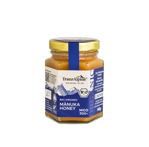 Hoyer Honige^- TranzAlpine Bio Manukahonig MGO 300+, 140g