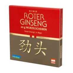 KGV - Korea Ginseng Vertriebs GmbH Gedächtnisleistung^KGV - Roter Ginseng Wurzelscheiben 20g