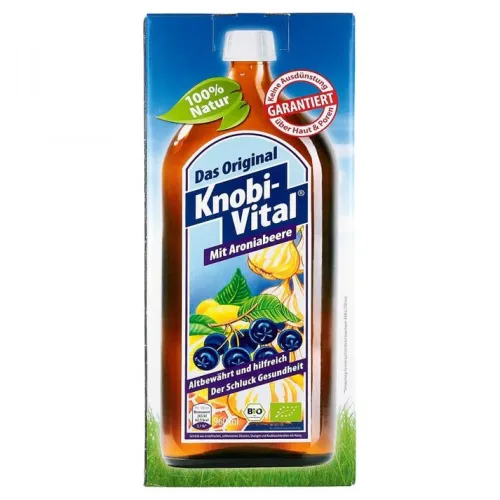 KnobiVital Naturheilmittel GmbH Herz Und Kreislauf^KnobiVital - Aroniabeere bio 960ml