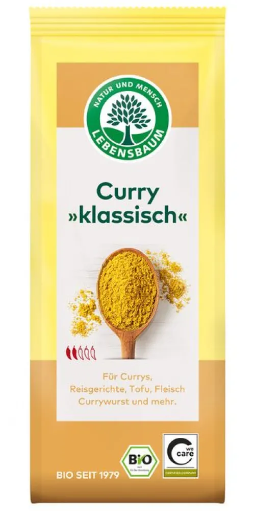 Lebensbaum (Ulrich Walter GmbH) Gewürze Und Kräuter|Glutenfreie Lebensmittel^Lebensbaum - Curry klassisch, 50g
