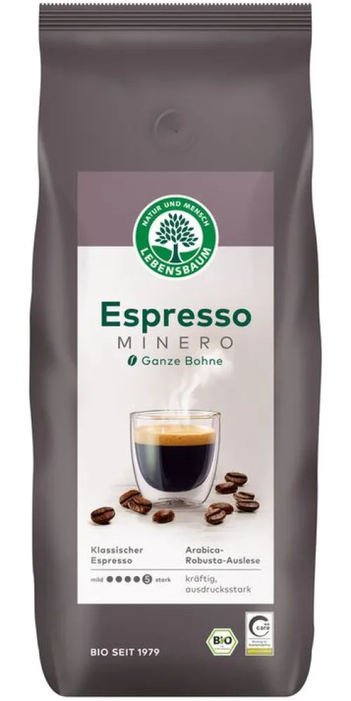 Lebensbaum (Ulrich Walter GmbH) Kaffee|Kaffee^Lebensbaum - Espresso Minero®, ganze Bohne, 1000g
