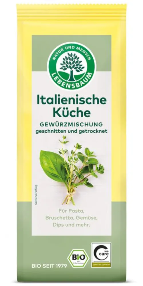 Lebensbaum (Ulrich Walter GmbH) Gewürze Und Kräuter|Glutenfreie Lebensmittel^Lebensbaum - Italienische Küche, 35g