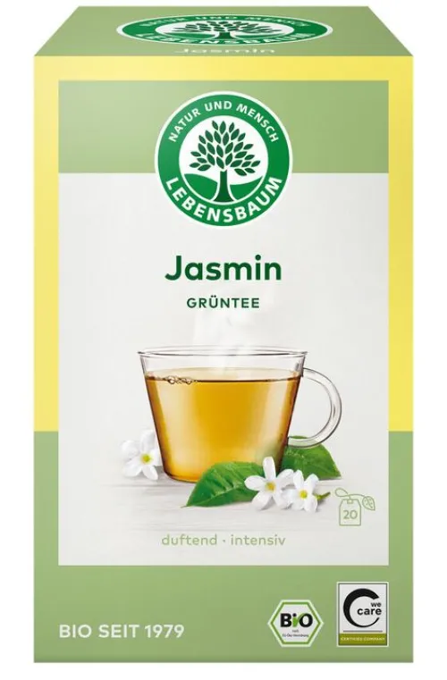 Lebensbaum (Ulrich Walter GmbH) Kräutertee|Glutenfreie Lebensmittel^Lebensbaum - Jasmin Grüntee, 20x1,5g