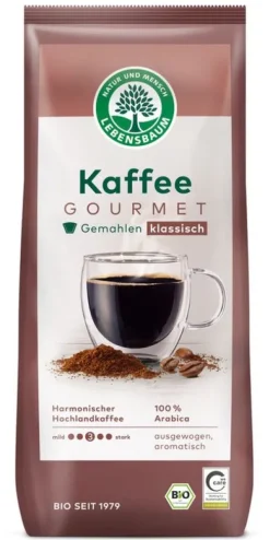 Lebensbaum (Ulrich Walter GmbH) Kaffee|Kaffee^Lebensbaum - Kaffee Gourmet, klassisch, gemahlen, 500g