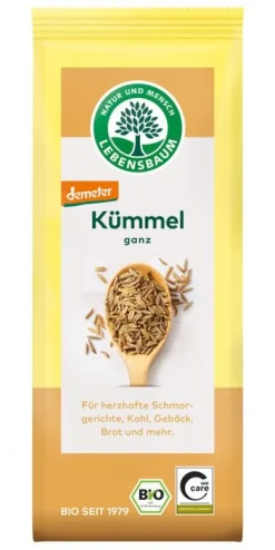 Lebensbaum (Ulrich Walter GmbH) Gewürze Und Kräuter|Glutenfreie Lebensmittel^Lebensbaum - Kümmel, ganz, 50g