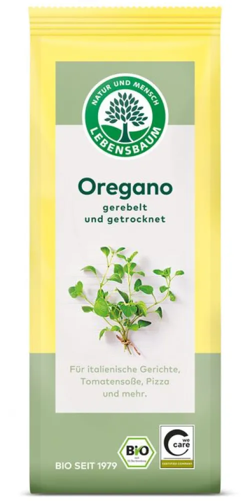 Lebensbaum (Ulrich Walter GmbH) Gewürze Und Kräuter|Glutenfreie Lebensmittel^Lebensbaum - Oregano, 15g