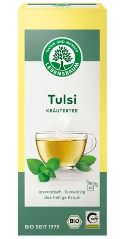 Lebensbaum (Ulrich Walter GmbH) Kräutertee|Glutenfreie Lebensmittel^Lebensbaum - Tulsi, 20 FB