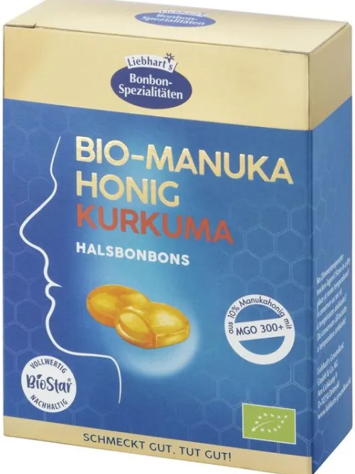 Liebhart's Gesundkost GmbH & Co. KG Bonbons^Liebhart´s Gesundkost - Bio Manuka Honig Kurkuma, 100g