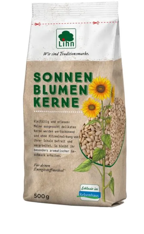 Lorenz & Lihn Keime & Saaten^Lihn - Sonnenblumenkerne großstückig 500g