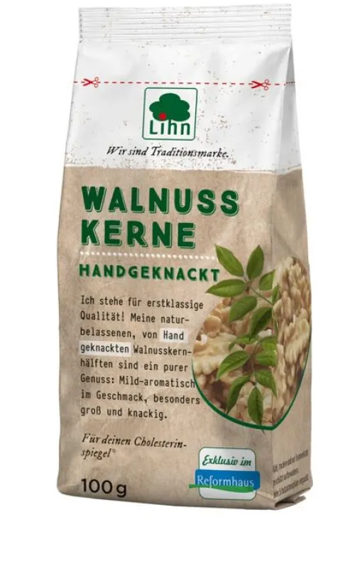 Lorenz & Lihn Nüsse^Lihn - Walnusskerne handgeknackt 100g