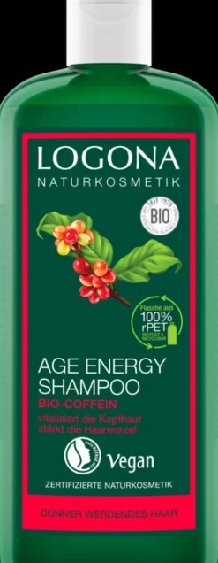 LOGONA Haarpflege^- Age Energy Shampoo Bio-Coffein 250 ml