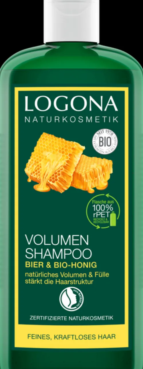 LOGOCOS Naturkosmetik AG Haarpflege^Logona - Volumen Shampoo Bier & Bio-Honig 250 ml