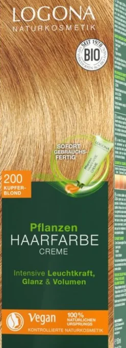 LOGOCOS Naturkosmetik AG Naturkosmetik^Logona  PHF Creme 200 kupferblond, 150ml