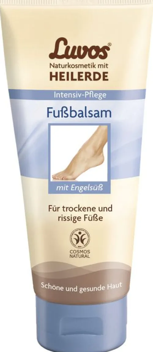 LUVOS HEILERDE Hand- Und Fußpflege|Naturkosmetik^- Regenerierender Fußbalsam 75ml vegan