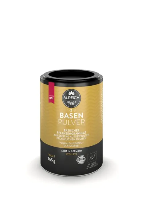 M. Reich Mischungen|Glutenfreie Lebensmittel^- BasenPulver bio 165g