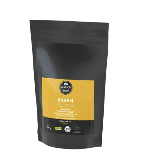 M. Reich Mischungen|Glutenfreie Lebensmittel^- Basenpulver bio 330g