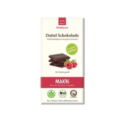 Makri Schokolade^- Dattel Schokolade - Himbeere 57%, 85g