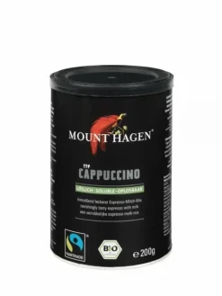 Mount Hagen Kaffee|Kaffee^- Bio FT Cappuccino Dose, 200g