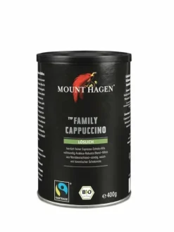 Mount Hagen Kaffee|Kaffee^- Bio FT Family Cappuccino Dose, 400g