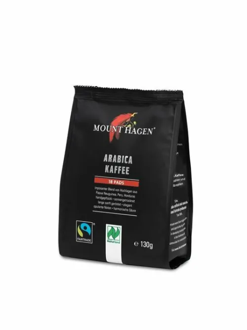 Mount Hagen Kaffee|Kaffee^- BIO FT Kaffee Pads, 130g