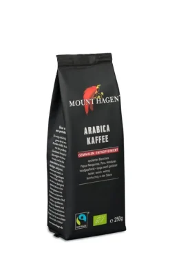 Mount Hagen Kaffee|Kaffee^- Bio Röstkaffee entkoff., gem., 250g