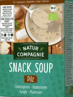 NATURCOMPAGNIE Suppen^Natur Compagnie - Snack Soup Pilz, 3 x 17g