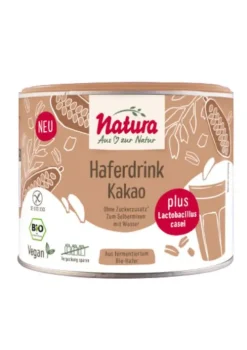 Natura-Werk Gebr. Hiller GmbH & Co. KG Getreidedrinks^Natura - Bio Haferdrinkpulver Kakao, 300g