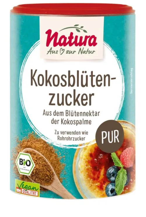 Natura-Werk Gebr. Hiller GmbH & Co. KG Kokosblütenzucker|Glutenfreie Lebensmittel^Natura - Kokosblütenzucker bio 250g