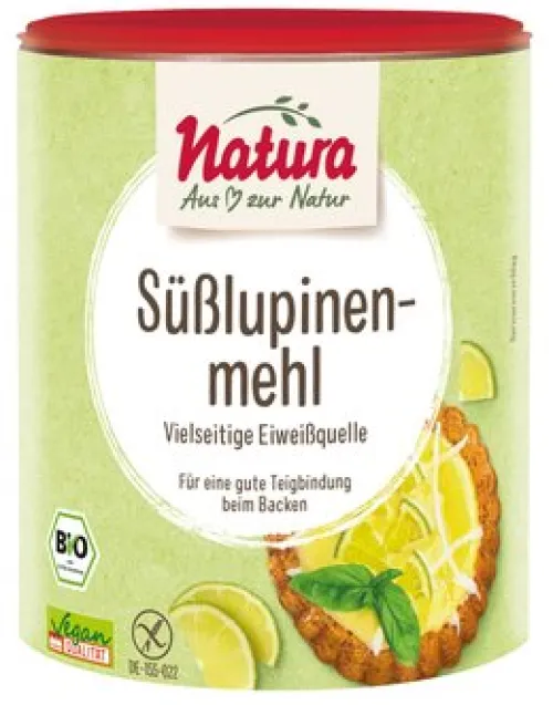 Natura-Werk Gebr. Hiller GmbH & Co. KG Mehle|Glutenfreie Lebensmittel^Natura - Süßlupinenmehl bio 300g