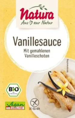 Natura-Werk Gebr. Hiller GmbH & Co. KG Saucen Und Dressing|Glutenfreie Lebensmittel^Natura - Vanillesauce, bio 48g