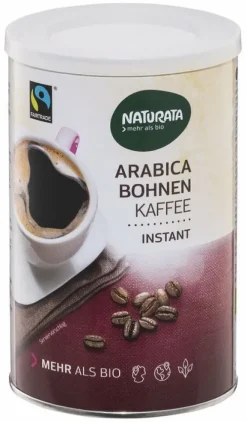 NATURATA Kaffee|Kaffee^- Arabica Bohnenkaffee, instant, Dose, 100g