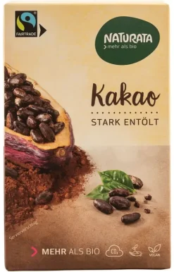 Natura-Werk Gebr. Hiller GmbH & Co. KG Glutenfreie Lebensmittel^NATURATA - Kakao stark entölt bio 125g