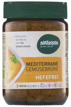 NATURATA Brühen & Würze|Brühen^- Mediterrane Gemüsebrühe hefefrei bio, 200g