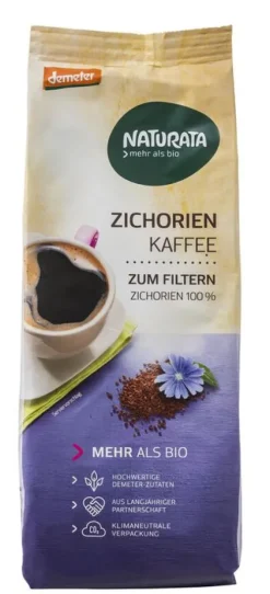NATURATA Kaffee|Kaffee^- Zichorienkaffee zum Filtern demeter, 500g
