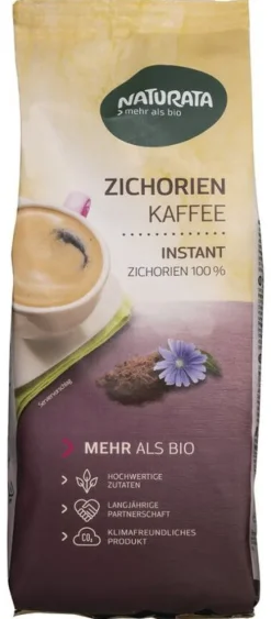 NATURATA Kaffee|Kaffee^- Zichorienkaffee, instant, Nachfüllbeutel, 220g