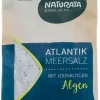 Natura-Werk Gebr. Hiller GmbH & Co. KG Gewürze Und Kräuter|Glutenfreie Lebensmittel^NATURATA Atlantik Meersalz, mit jodhaltigen Bio Algen 500g