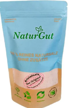 NaturGut Gewürze Und Kräuter|Glutenfreie Lebensmittel^- Kristallsalz gemahlen 500g