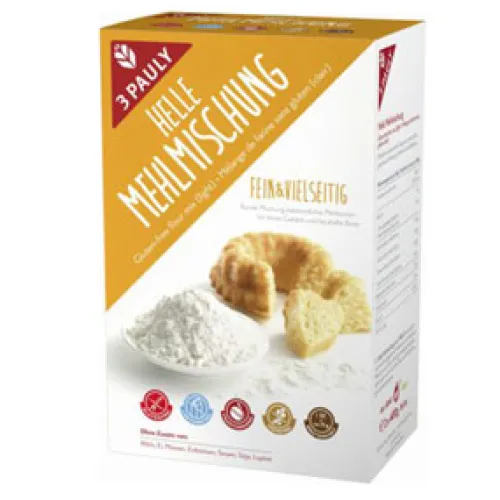 3PAULY Mehle|Glutenfreie Lebensmittel^3-Pauly - Helle Mehlmischung glutenfrei 800g