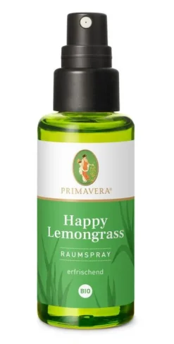 PRIMAVERA LIFE GMBH Duftöle^Primavera - Happy Lemongrass Raumspray bio 50ml