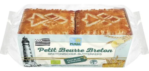 PURAL Knabbergebäck^- Bretonischer Butterkeks, 220g