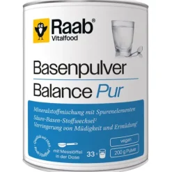 Raab Vitalfood Vitamine Und Mineralien|Schlaf^- Basenpulver Balance Pur 200g