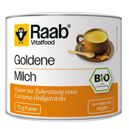 Raab Vitalfood Glutenfreie Lebensmittel^- Bio Goldene Milch 70g