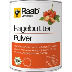 Raab Vitalfood Vitamine Und Mineralien^- BIO Hagebutten Pulver 150g